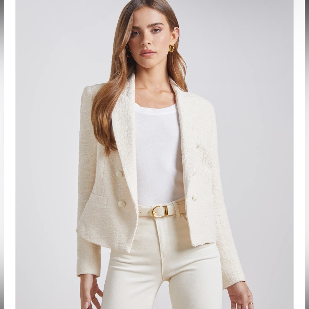 L'AGENCE Cream Blazer